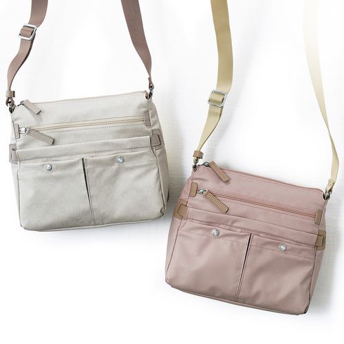ふっくらショルダーバッグ☆ハンドメイド ヤマト屋 ふっくらポケットのショルダーバッグ／当社限定 | ライト