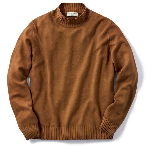 macalastair クルーネックセーター unisex 36 マカラスター ブリティッシュウールシルク混・クルーネックセーター