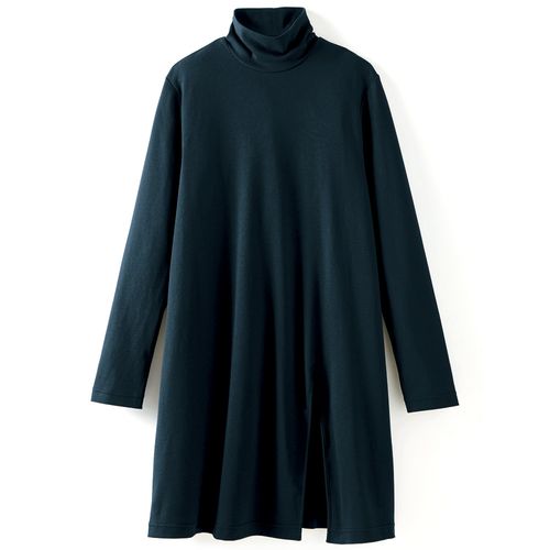 PICONE カシミヤ100% 長袖タートルネックチュニック エプリュ 洗えるカシミヤ・タートルネックチュニック | ライトアップ