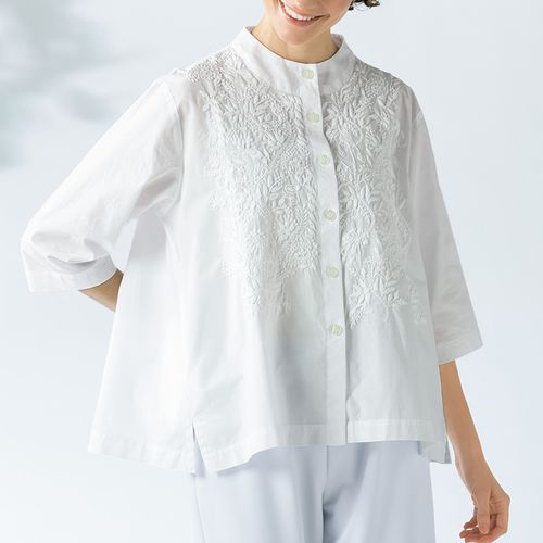 ヤッコマリカルド ピンタックブラウス | ライトアップオンラインストア