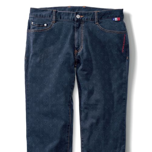 カステルバジャック KAMONモチーフ・ストレッチジーンズ | ライト