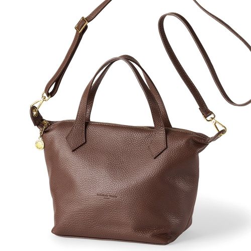 専用 ace BAGS&LUGGAGE スエードレザー クロコ型押しバッグ アンドレア・ロッシ クロコ型押しハンドバッグ／当社限定モデル