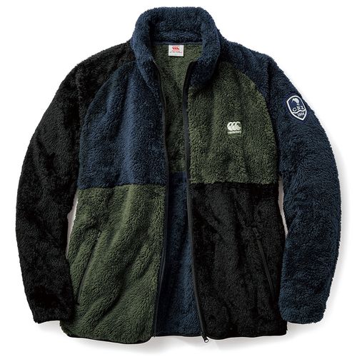 カンタベリー アグリーデザインボアフリースジャケット／当社限定