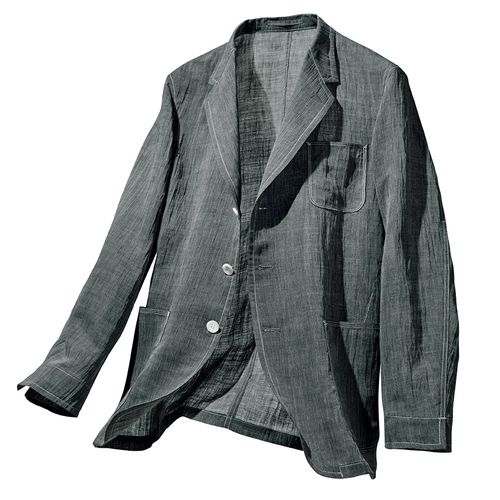 坂本デニム 江戸黒染め軽量デニムジャケット | ライトアップオンライン