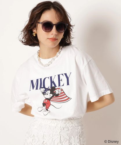 別注＞ミッキーマウス/パール付きTシャツ | Tシャツ・カットソー