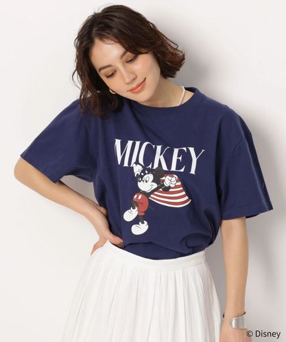 別注＞ミッキーマウス/パール付きTシャツ | Tシャツ・カットソー