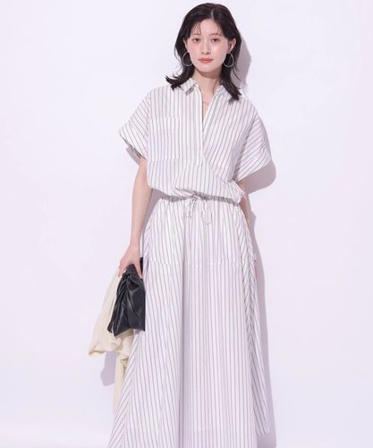 店舗限定》半袖ドロストシャツワンピース | ワンピース | Arpege story