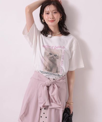 別注＞ミニーマウス／パールTシャツ | Tシャツ・カットソー | CADUNE