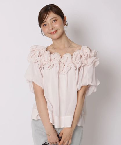 店舗限定》花びらフリルドットブラウス | シャツ・ブラウス