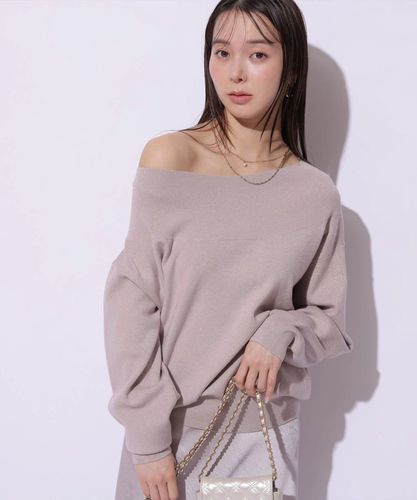 5分袖ペプラムドッキングニット | ニット | Mystrada（マイストラーダ