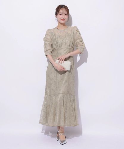 シャンブレーレースマーメイドドレス | ドレス | Mystrada（マイ