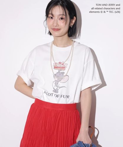 別注＞ミッキーマウス/パール付きTシャツ | Tシャツ・カットソー