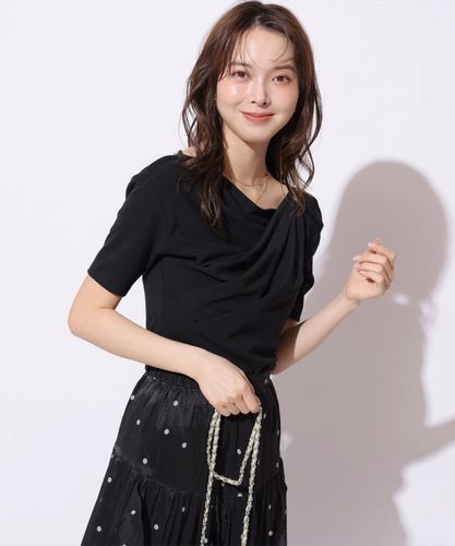 パールペプラムドッキングカットソー | Tシャツ・カットソー