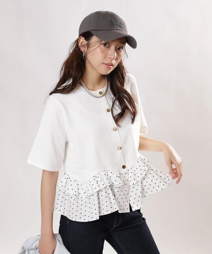レースブーケカーディガン | カーデ | JUSGLITTY（ジャスグリッティー