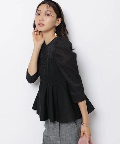 5分袖ペプラムドッキングニット | ニット | Mystrada（マイストラーダ