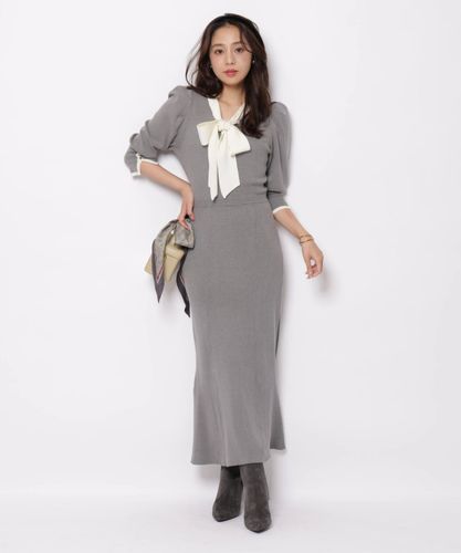 半袖ケーブルドッキングワンピース | ワンピース | JUSGLITTY（ジャス