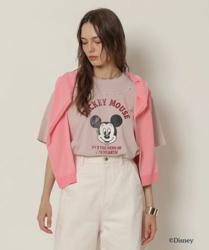 別注＞ミニーマウス／パールTシャツ | Tシャツ・カットソー | CADUNE