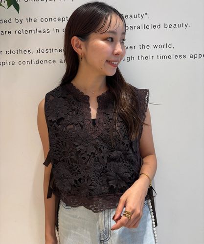 ≪店舗限定≫3Dレースベスト | シャツ・ブラウス | CADUNE（カデュネ