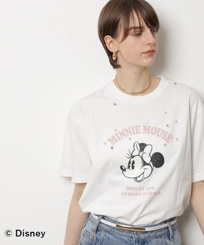別注＞ミッキーマウス/パール付きTシャツ | Tシャツ・カットソー