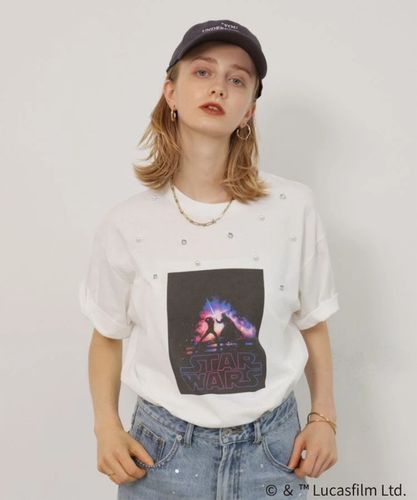 別注＞ミッキーマウス/パール付きTシャツ | Tシャツ・カットソー