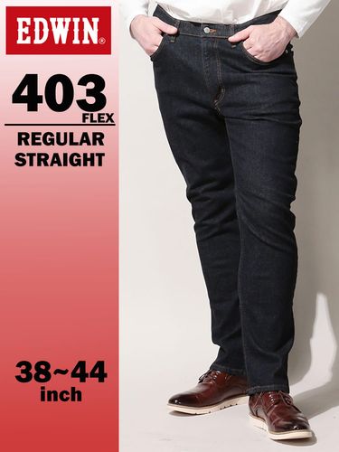 refomed デニム エドウィン ブラック サイズ1 大きいサイズ メンズ EDWIN (エドウィン) インターナショナル