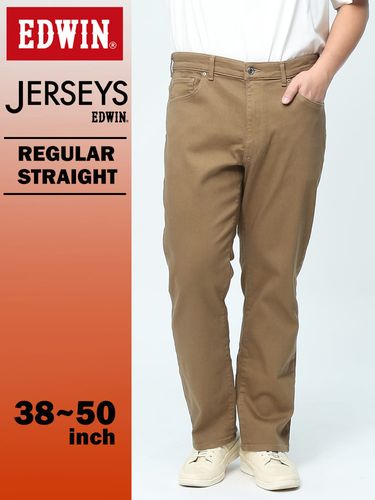 大きいサイズ メンズ EDWIN (エドウィン) JERSEYS ストレッチ ジップ