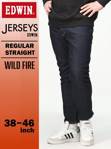 大きいサイズ メンズ EDWIN (エドウィン) JERSEYS ストレッチ ジップ