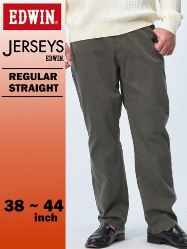 大きいサイズ メンズ EDWIN (エドウィン) JERSEYS ストレッチ ジップ