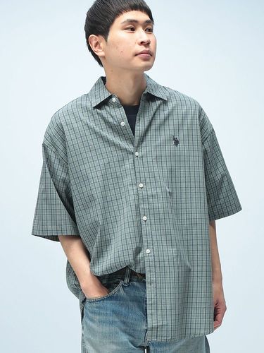 古着 パタゴニア Patagonia リップストップ 半袖 ボタンダウンシャツ メンズS相当/eaa626420 古着 パタゴニア Patagonia リップストップ 半袖 ボタンダウンシャツ