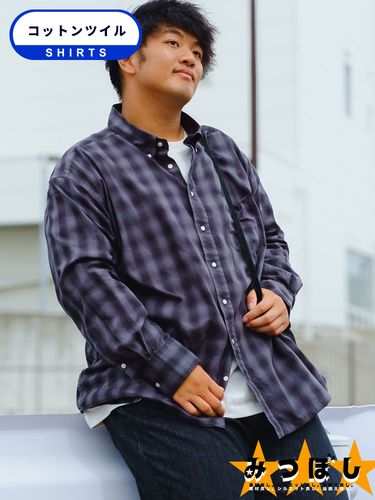 長袖シャツ フランネル チェック柄 レギュラー トップス チェック