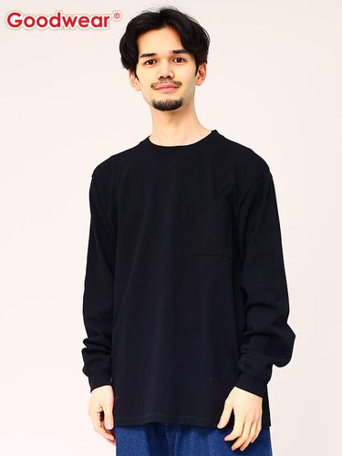 GERRY (ジェリー) ナイロン胸ポケット 長袖 Tシャツ M L LL トップス T