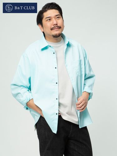 B＆T CLUB ビーアンドティークラブ スーパーストレッチ ストライプ柄