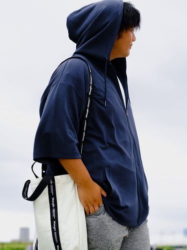 パーカー 裏起毛 スリーブロゴ プルオーバー トップス フード プル