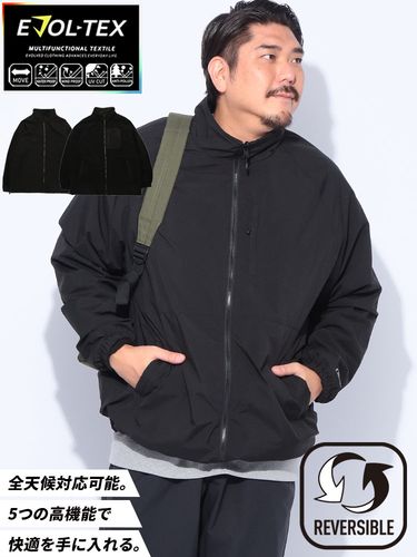 中綿ジャケット 全天候対応 フード収納 EVOL-TEX LEVEL7 アウター