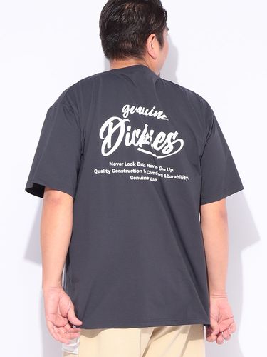 半袖 Tシャツ ロゴ プリント×刺繍 クルーネック トップス プリントT