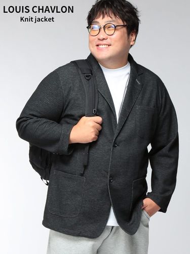 ジャケット 半袖 メンズ 大きいサイズ FITTED ウーブン フルジップ