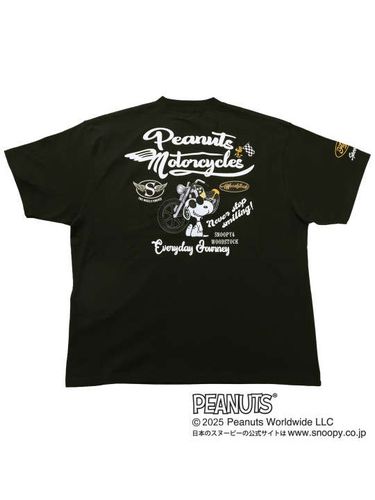 FLAGSTAFF×PEANUTS スヌーピーコラボ半袖Tシャツ (1278-5595) 3L 4L 5L