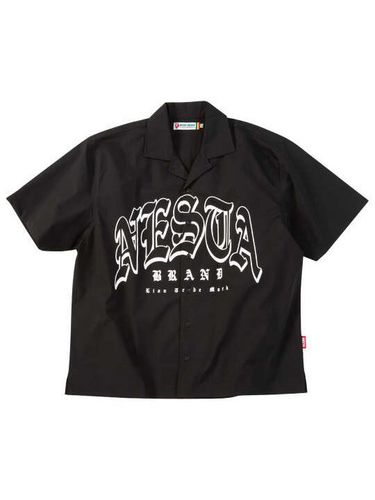 BEN DAVIS レーサーレトロ刺繍ワーク半袖シャツ (1277-6260) 3L 4L 5L