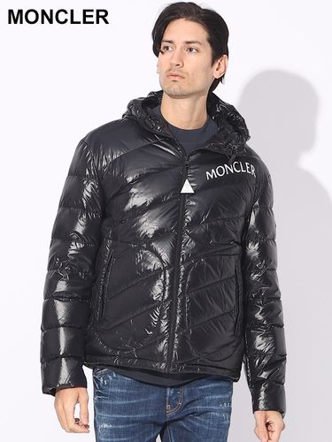 MONCLER (モンクレール) ナイロンラケ ジオメトリックキルト