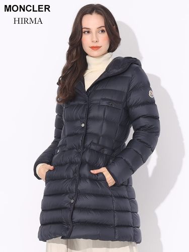 今週末迄の出品 モンクレール フードジャケット M レディース MONCLER (モンクレール) フード ナイロン フルジップ ダウン