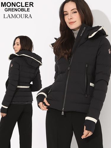 MONCLER (モンクレール) フード着脱 ボタンジップ フルジップ