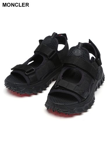 MONCLER (モンクレール) レディース サンダル ロゴ スライド シャワー