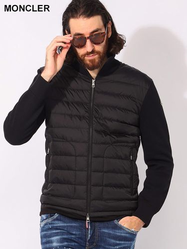 MONCLER (モンクレール) ナイロンラケ ジオメトリックキルト