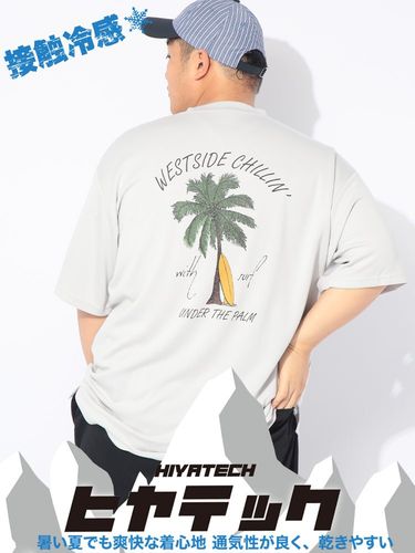 ヒヤテック Tシャツ ノースリーブ SUNNY メンズ 大きいサイズ