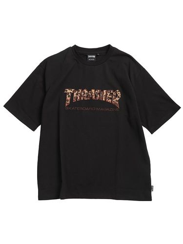 THRASHER (スラッシャー) スプレー加工 バックプリント Tシャツ 半袖