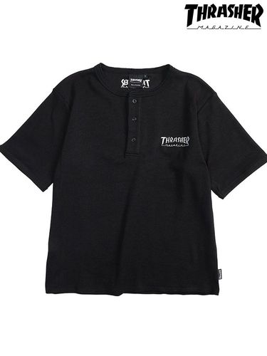THRASHER (スラッシャー) スプレー加工 バックプリント Tシャツ 半袖