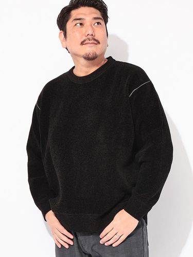 Carven CARVEN sizeS カシミヤ混ウールセーター 切り替え アラン編み