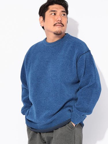 ニットセーター ストレッチ ふわかる 天竺編み 無地 Vネック トップス