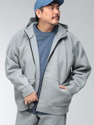 フルジップ パーカー FITTED 切り替え MOTIVATE KNIT FZ HD トップス