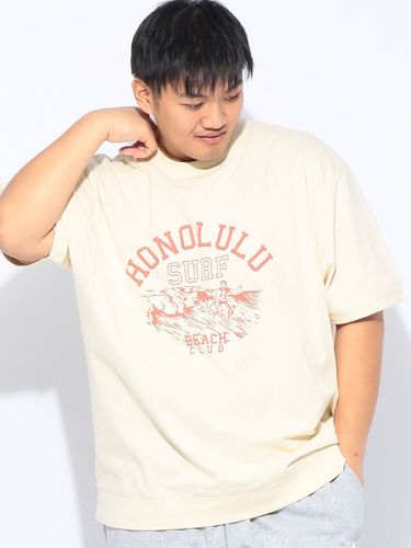 Tシャツ 半袖 メンズ 大きいサイズ ヘリテージラベル クルーネック